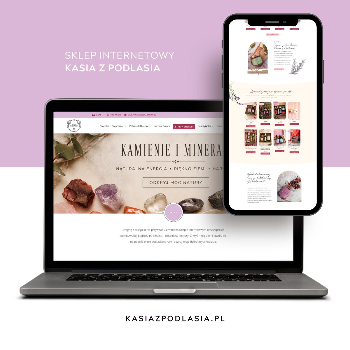 Kasia z Podlasia — Marka osobista, projekt Kreatywne spojrzenie