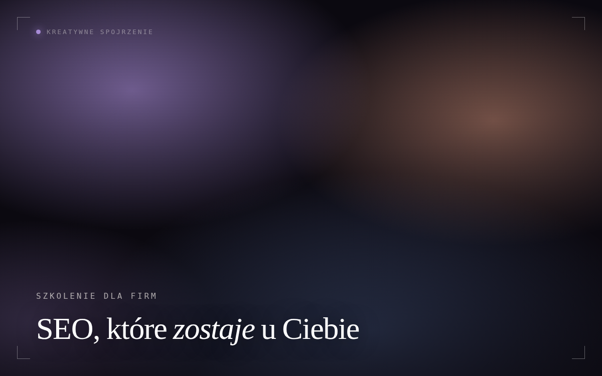 Szkolenie SEO dla firm